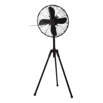 Pastatomas ventiliatorius 50W/230V, 44 cm skersmuo, juodos spalvos