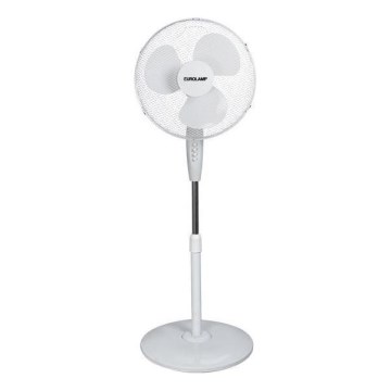 Pastatomas ventiliatorius 60W/230V diametras 40 cm balta