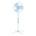 Pastatomas ventiliatorius 60W/230V, skersmuo 40 cm, baltas/mėlynas