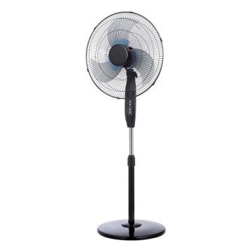 Pastatomas ventiliatorius 65 W / 230 V, skersmuo 50 cm, juodas, su nuotoliniu valdymu