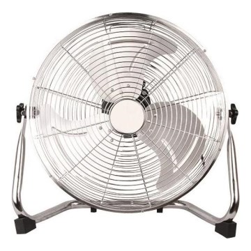 Pastatomas ventiliatorius 90 W/230 V, Ø 40 cm, blizgus chromas