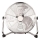 Pastatomas ventiliatorius 90 W/230 V, Ø 40 cm, blizgus chromas