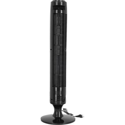 Pastatomas ventiliatorius LISSE 45W/230V 91,4 cm juoda + nuotolinio valdymo pultas