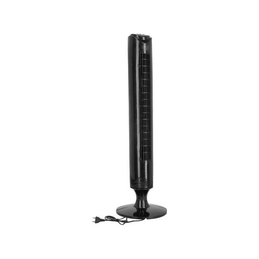 Pastatomas ventiliatorius LISSE 45W/230V 91,4 cm juoda + nuotolinio valdymo pultas
