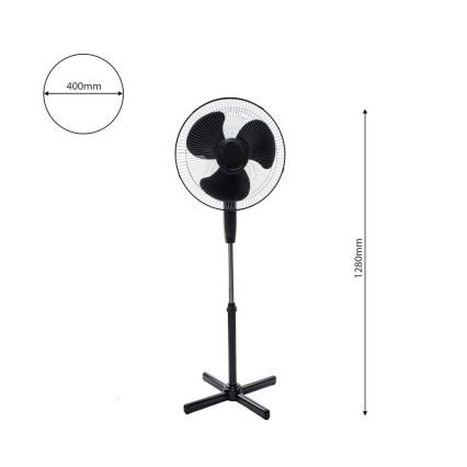 Pastatomas ventiliatorius STANDING 128 cm 45W