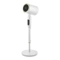 Pastatomas ventiliatorius su šildytuvu 50W/2200W/230V, skersmuo 20 cm, baltas