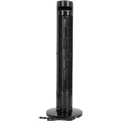 Pastatomas ventiliatorius VENLO 45W/230V 81 cm juoda