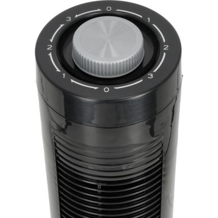 Pastatomas ventiliatorius VENLO 45W/230V 81 cm juoda
