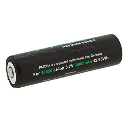PATONA - 18650 Li-ion baterija 3500 mAh PREMIUM 3,7V