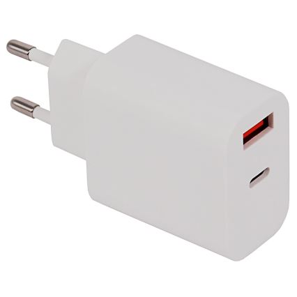 PATONA - Adapteris su USB ir USB-C išvestimi 18W Maitinimo tiekimas