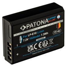 PATONA - Akumuliatorius Canon LP-E10 1020mAh Li-Ion Platinum USB-C įkrovimas