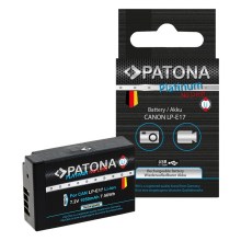 PATONA - Akumuliatorius Canon LP-E17 1050mAh Li-Ion Platinum Iššifruota