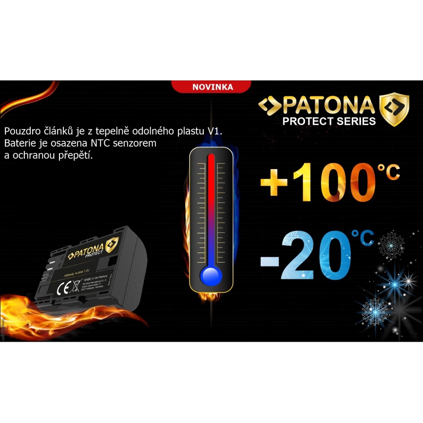 PATONA - Akumuliatorius Fuji NP-W235 2600mAh Li-Ion 7,2V Protect X-T4