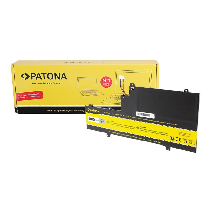 PATONA - Akumuliatorius HP EliteBook x360 1030 G2 4700mAh Li-Pol 11,55V OM03XL