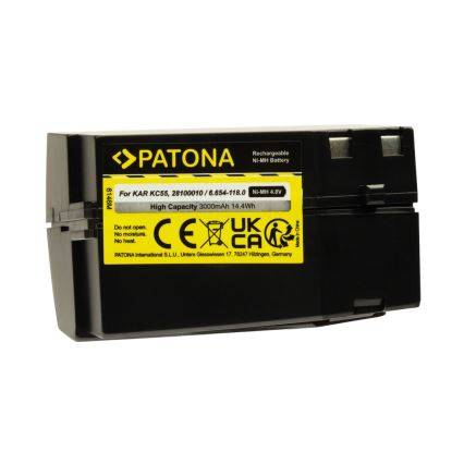 PATONA - Akumuliatorius Kärcher K55/K65 3000mAh, Ni-Mh 4,8V 14,4Wh