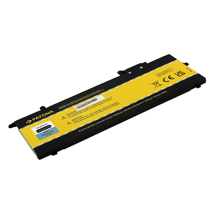 PATONA – Akumuliatorius Lenovo Thinkpad A285/X280 3900mAh Li-Pol 11,4V 01AV470
