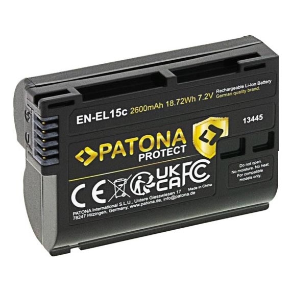 PATONA - Akumuliatorius Nikon EN-EL15C 2600mAh Li-Ion Protect