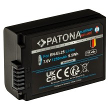 PATONA - Akumuliatorius Nikon EN-EL25 1250mAh Li-Ion Platinum USB-C įkrovimas
