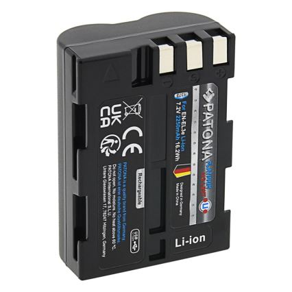 PATONA - Baterija Nikon EN-EL3E 2250mAh Li-Ion Platinum USB-C įkrovimas