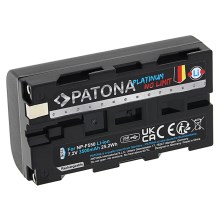 PATONA - Baterija Sony NP-F550/F330/F570 3500mAh Li-Ion Platinum USB-C įkrovimas