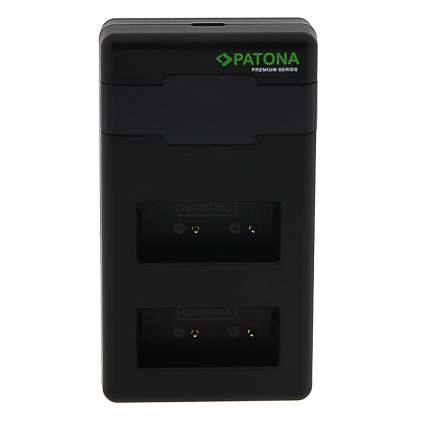 PATONA - Greitasis įkroviklis Dual Fuji NP-W126 + USB-C laidas 0,6 m