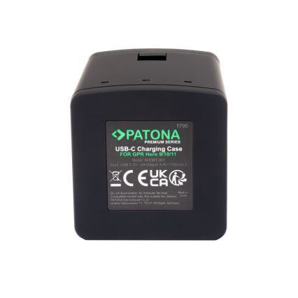 PATONA - Įkroviklis Triple GoPro Hero 9/Hero 10/Hero 11/Hero 12