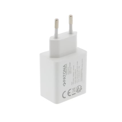 PATONA - Įkrovimo adapteris Power delivery 35W 2xUSB-C -PD 3.0