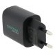 PATONA - Įkrovimo adapteris USB-C Power delivery 20W/230V juoda