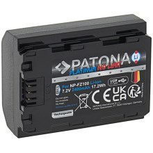 PATONA – Sony NP-FZ100 2400mAh ličio jonų platininis USB-C akumuliatorius