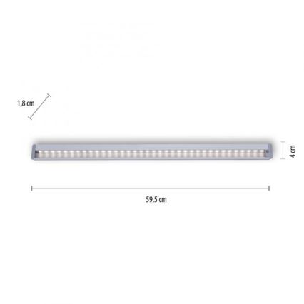 Paul Neuhaus 1122-95 - LED Apšvietimas po virtuvės spintele HELENA LED/6W/230V