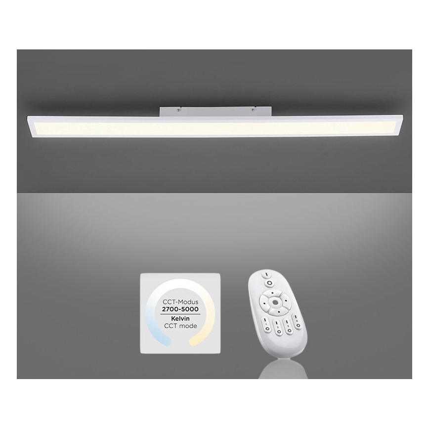 Paul Neuhaus 16537-16-O - LED Reguliuojamas ant pagrindo montuojamas skydelis FLAT LED/21W/230V + valdymo pultas