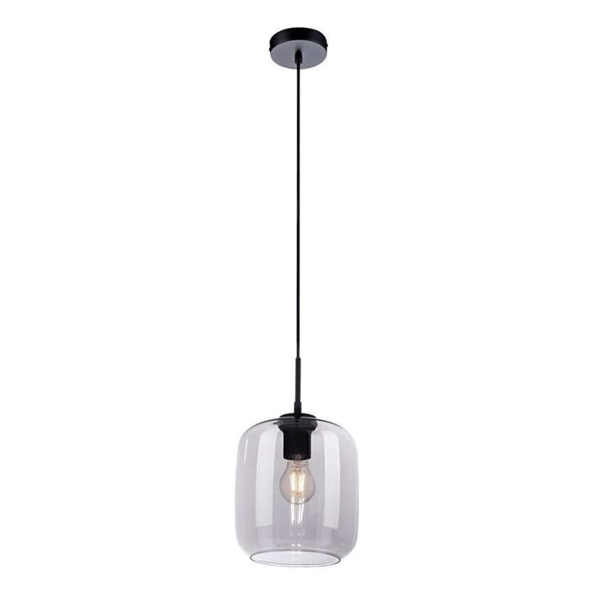 Paul Neuhaus 2002-25 - Pakabinamas sietynas SHITAKE 1xE27/10W/230V diametras 20 cm dūminis