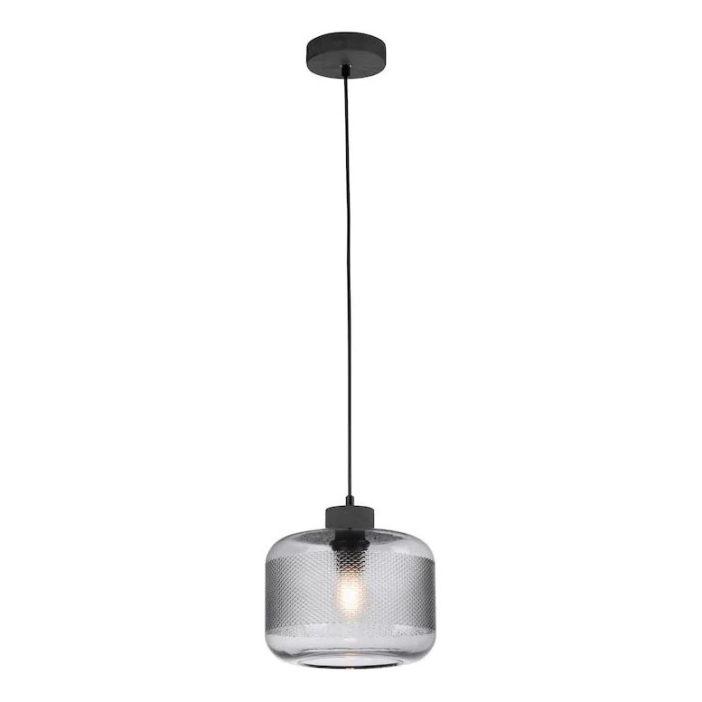 Paul Neuhaus 2005-25 - Pakabinamas sietynas BOLETUS 1xE27/10W/230V diametras 23,5 cm pilka