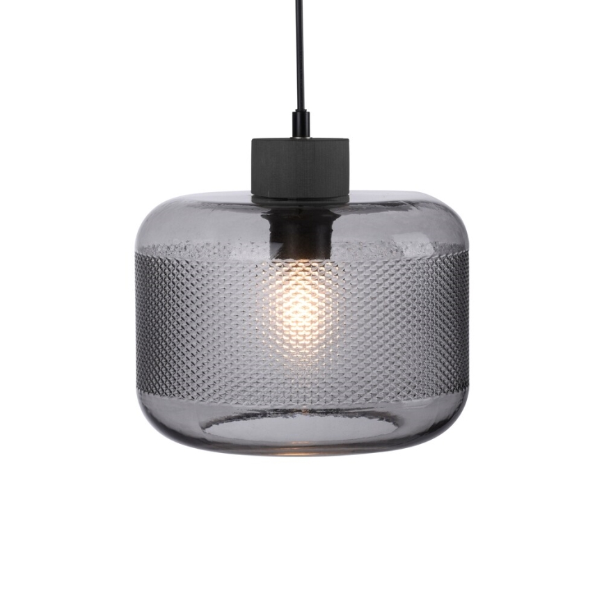 Paul Neuhaus 2005-25 - Pakabinamas sietynas BOLETUS 1xE27/10W/230V diametras 23,5 cm pilka