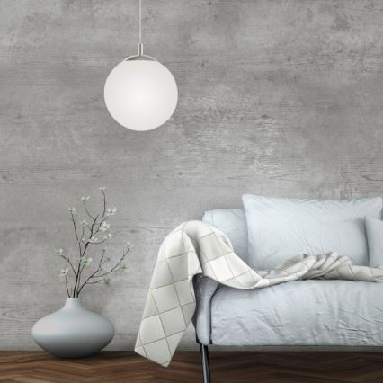 Paul Neuhaus 2072-55 - Pakabinamas sietynas BOLO 1xE27/60W/230V diametras 20 cm