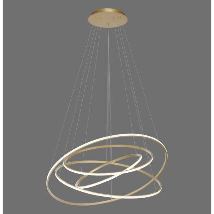 Paul Neuhaus 2124-60 - LED Reguliuojamas pakabinamas sietynas TESSARA LED/97W/230V 2700-5000K + nuotolinio valdymo pultas