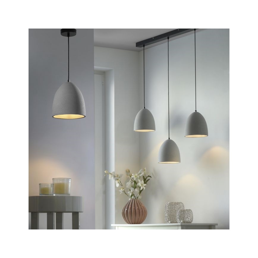 Paul Neuhaus 2231-22 - Pakabinamas sietynas ETON 1xE27/40W/230V betonas