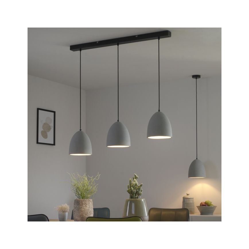 Paul Neuhaus 2231-22 - Pakabinamas sietynas ETON 1xE27/40W/230V betonas