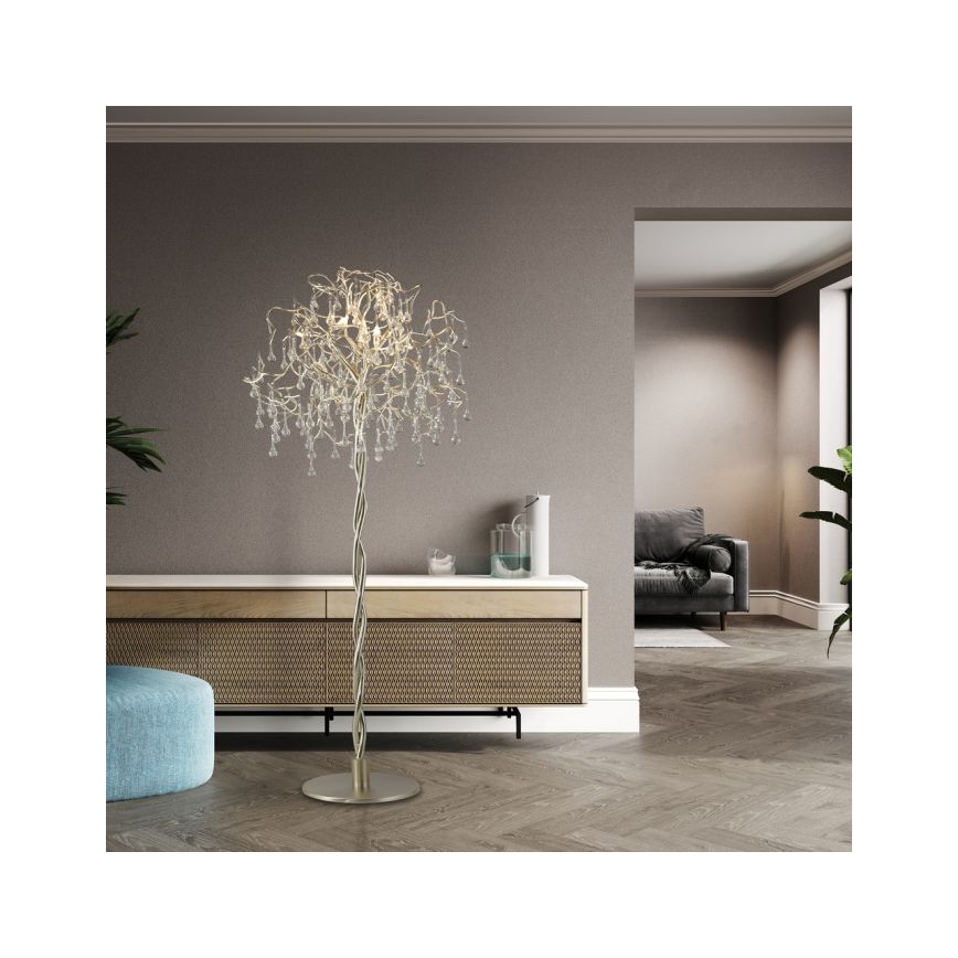 Paul Neuhaus 232-55 - Toršeras ICICLE 5xG9/40W230V blizgus chromas