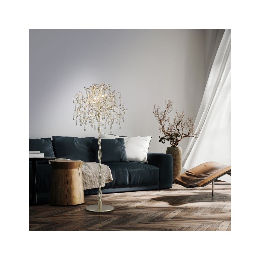 Paul Neuhaus 232-55 - Toršeras ICICLE 5xG9/40W230V blizgus chromas