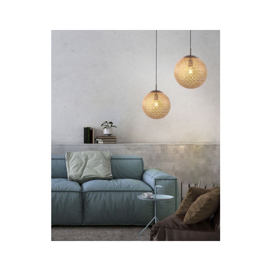Paul Neuhaus 2420-48 - Pakabinamas sietynas GRETA 1xE27/60W/230V diametras 30 cm