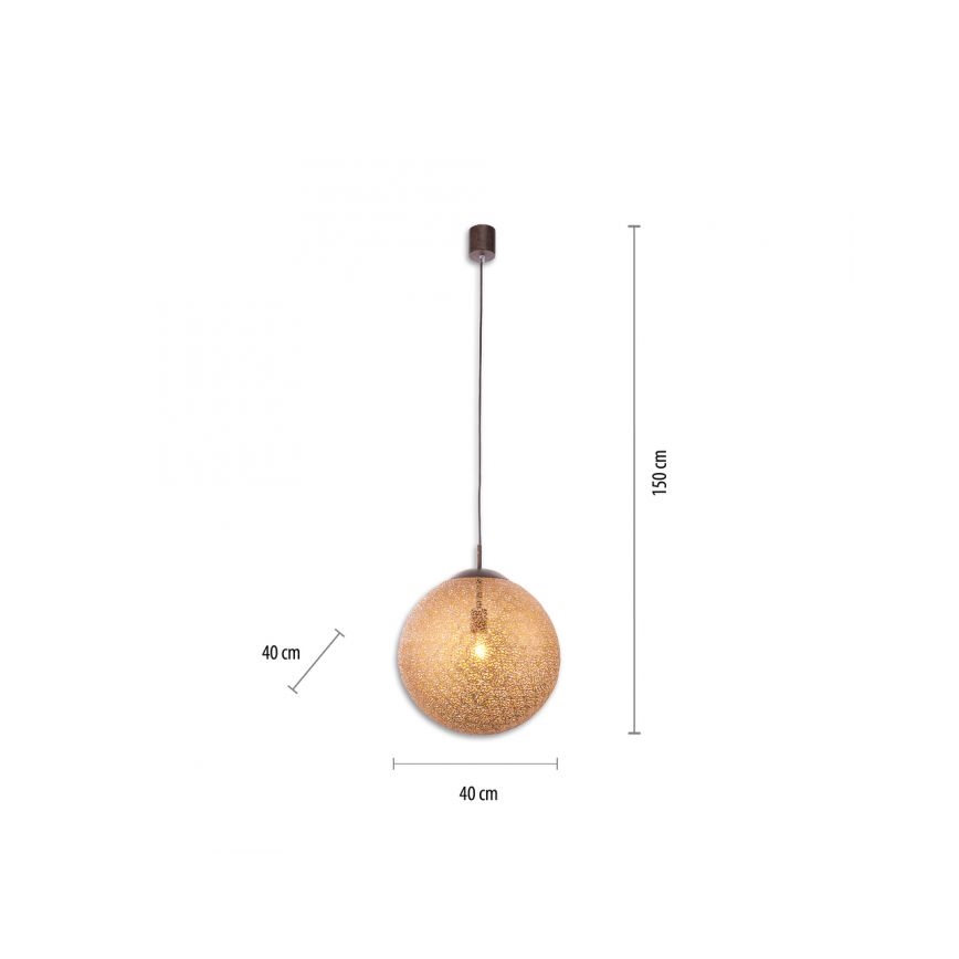 Paul Neuhaus 2421-48 - Pakabinamas sietynas GRETA 1xE27/60W/230V diametras 40 cm
