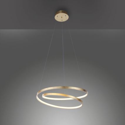 Paul Neuhaus 2472-12 - LED Reguliuojamas pakabinamas sietynas ROMAN LED/30W/230V aukso spalvos