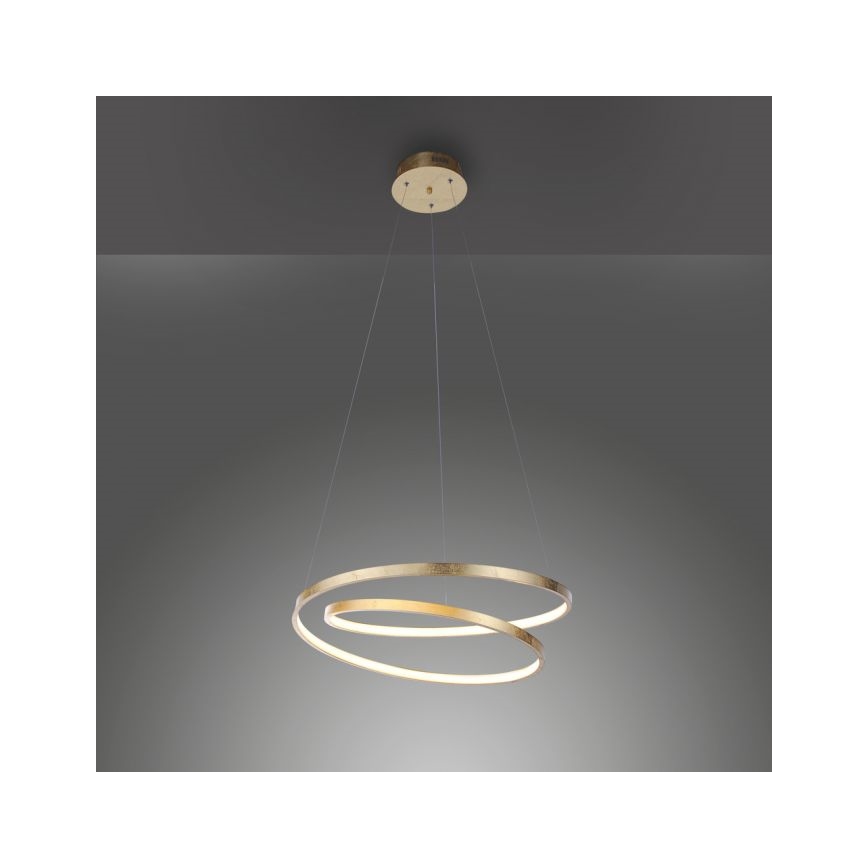 Paul Neuhaus 2472-12 - LED Reguliuojamas pakabinamas sietynas ROMAN LED/30W/230V aukso spalvos
