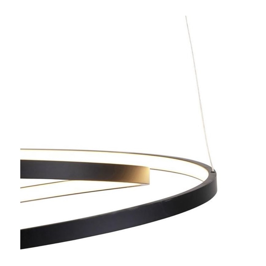 Paul Neuhaus 2472-18 - LED Reguliuojamas pakabinamas sietynas ROMAN LED/30W/230V juodas