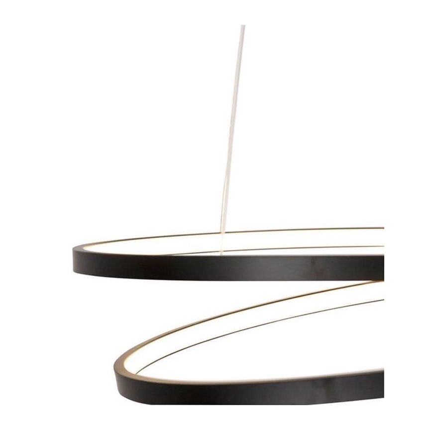 Paul Neuhaus 2472-18 - LED Reguliuojamas pakabinamas sietynas ROMAN LED/30W/230V juodas