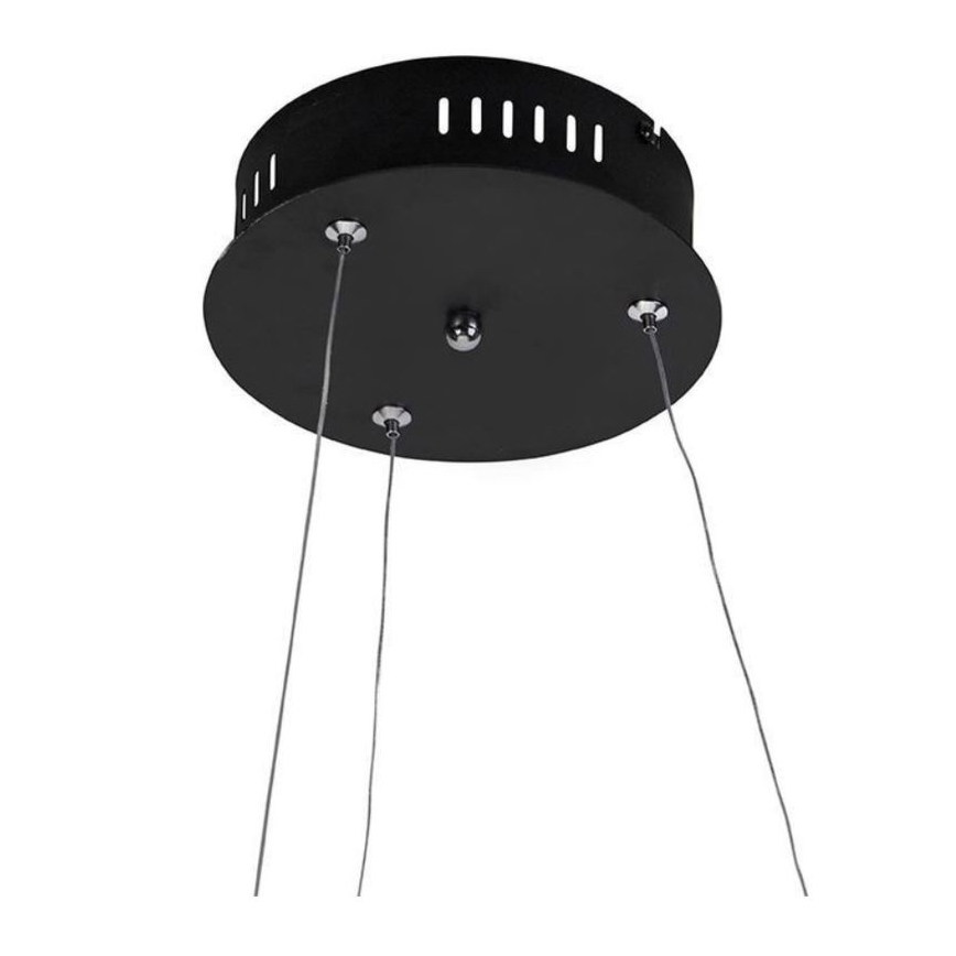Paul Neuhaus 2472-18 - LED Reguliuojamas pakabinamas sietynas ROMAN LED/30W/230V juodas