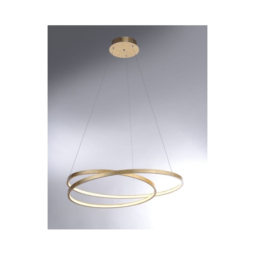 Paul Neuhaus 2474-12 - LED Reguliuojamas pakabinamas sietynas ROMAN LED/40W/230V aukso spalvos