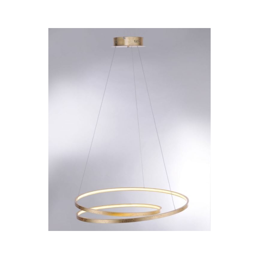 Paul Neuhaus 2474-12 - LED Reguliuojamas pakabinamas sietynas ROMAN LED/40W/230V aukso spalvos