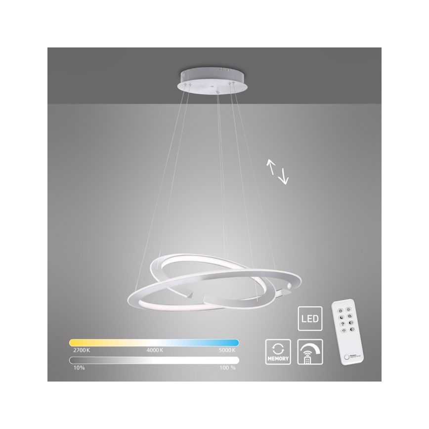 Paul Neuhaus 2491-55 - LED Reguliuojamas pakabinamas sietynas ALESSA 2xLED/26W/230V + VP